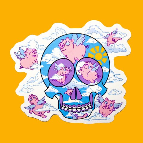 Sticker - When Pigs Fly